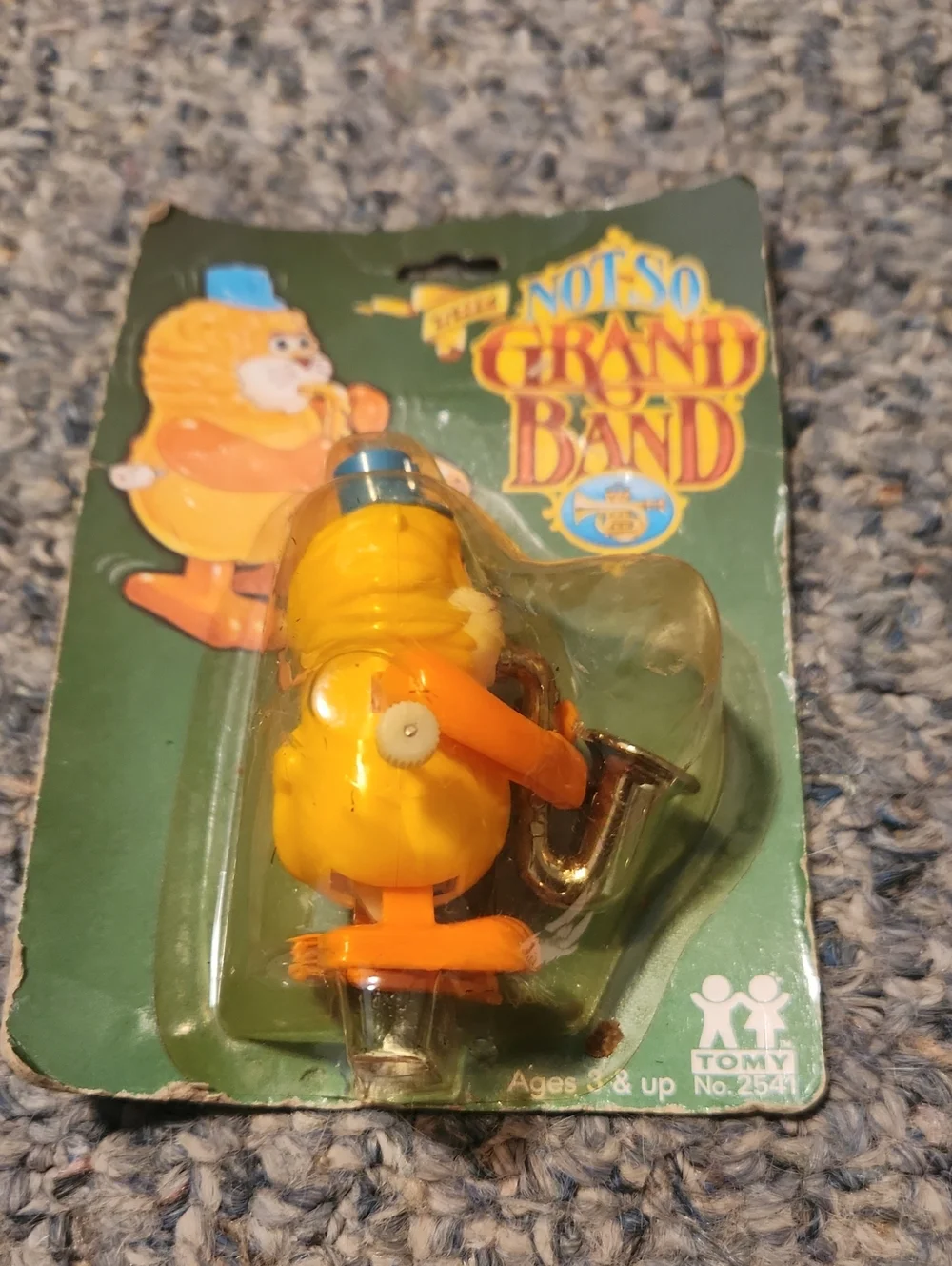 Vintage Not So Grand Band Lion With Saxophone